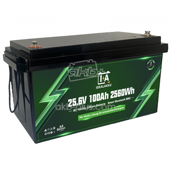 Аккумулятор IDELAKKU LiFePO4 IB-24-100 24V/100AH, 2560W*h - купить